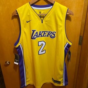 Los Angeles Lakers Lonzo Ball Nike Swingman Jersey Icon Edition